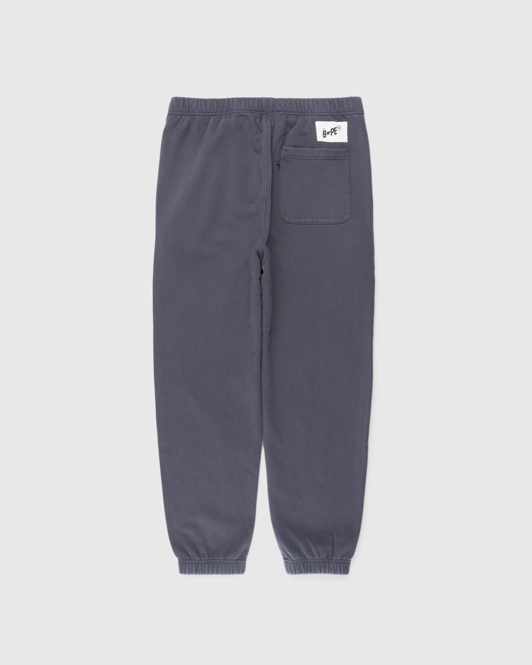 Grey discount bape sweatpants