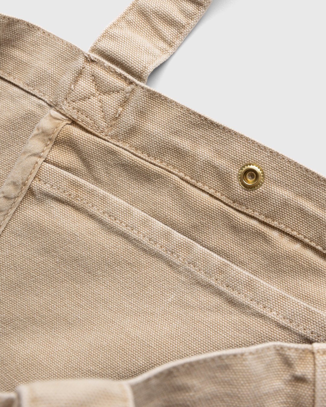 Carhartt WIP – Small Bayfield Tote Dusty Hamilton Brown Faded - Bags - Brown - Image 5