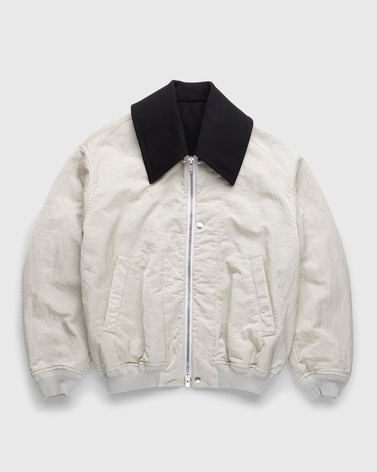 Jil Sander – Blouson Light Pastel Grey - Outerwear - Grey - Image 1