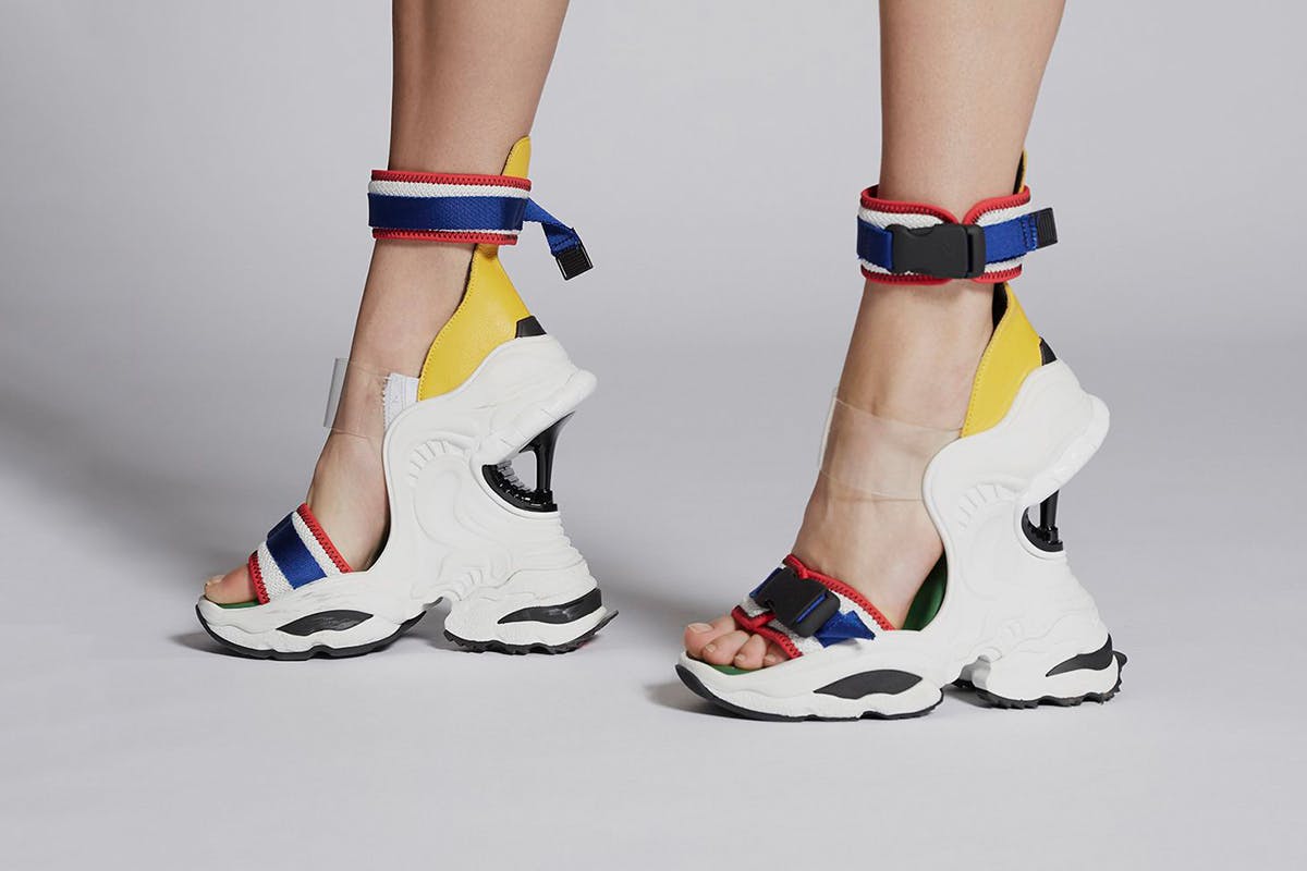 dsquared dadcore sneaker 001 New Balance dsquared2 milan fashion week