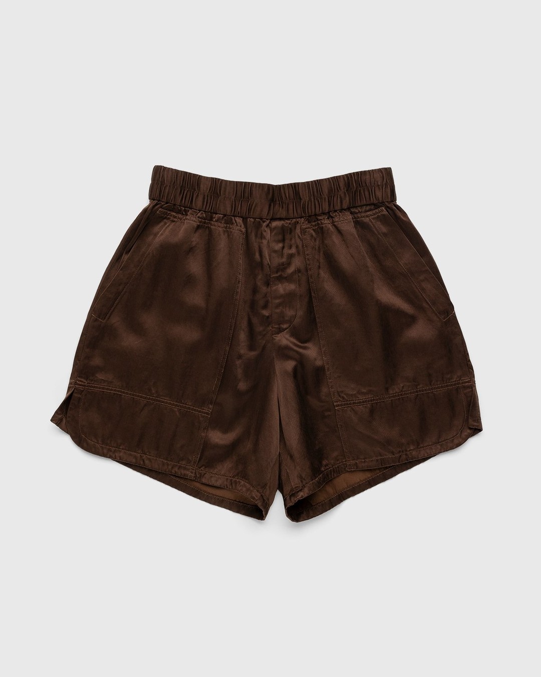 Dries van Noten – Pooles Shorts Brown - Swim Shorts - Brown - Image 1