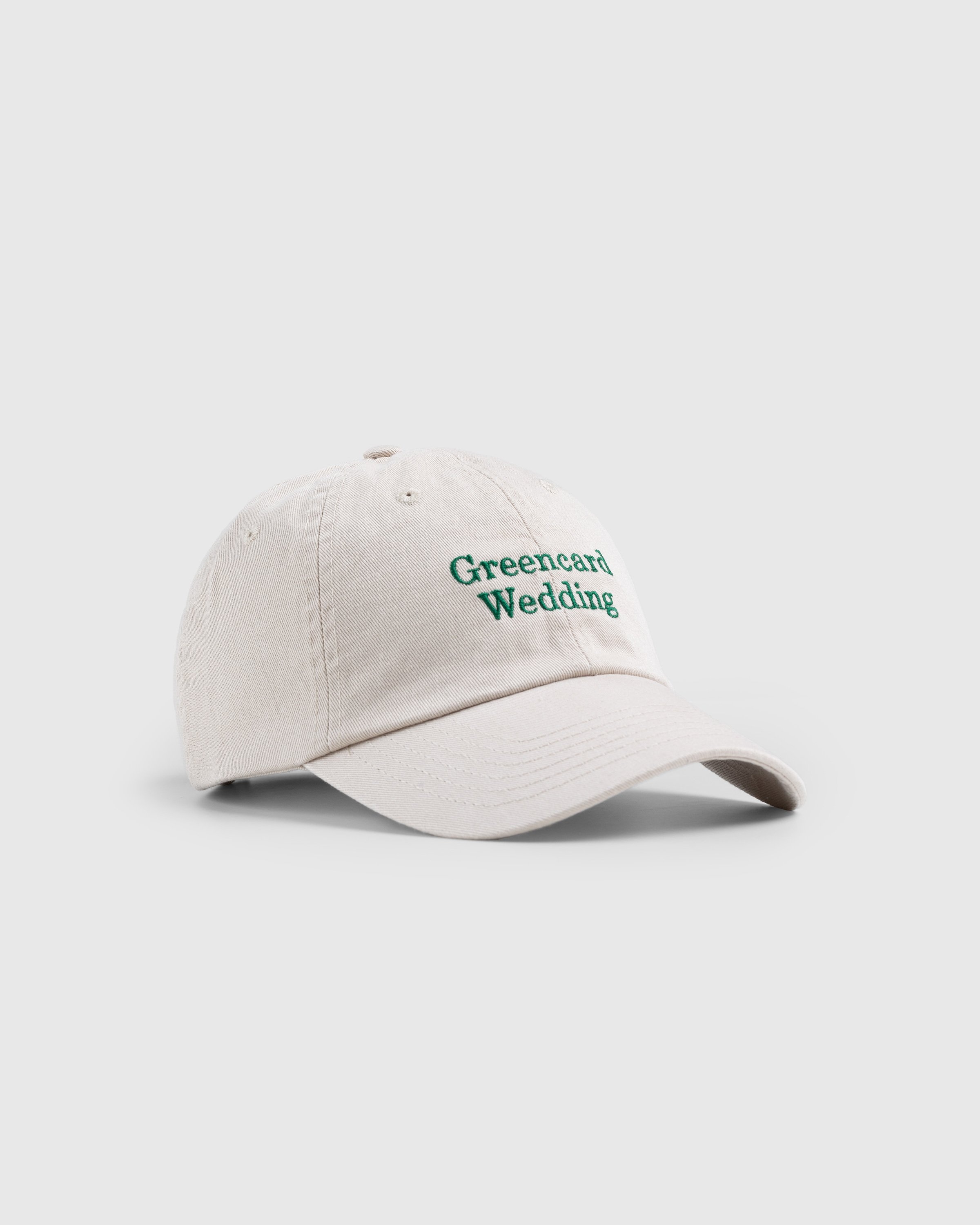 HO HO COCO – Greencard Wedding Cap Beige - Hats - Beige - Image 1
