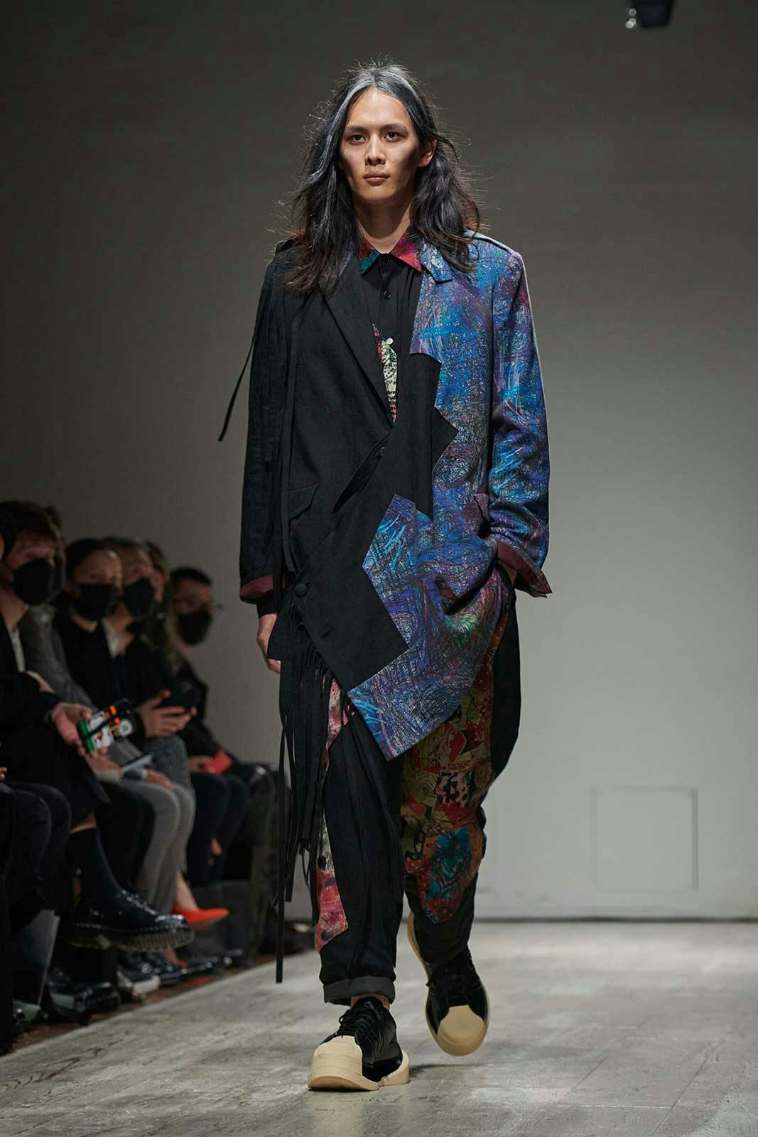 Yohji Yamamoto x adidas Superstar SS23 Sneaker Collab, Runway