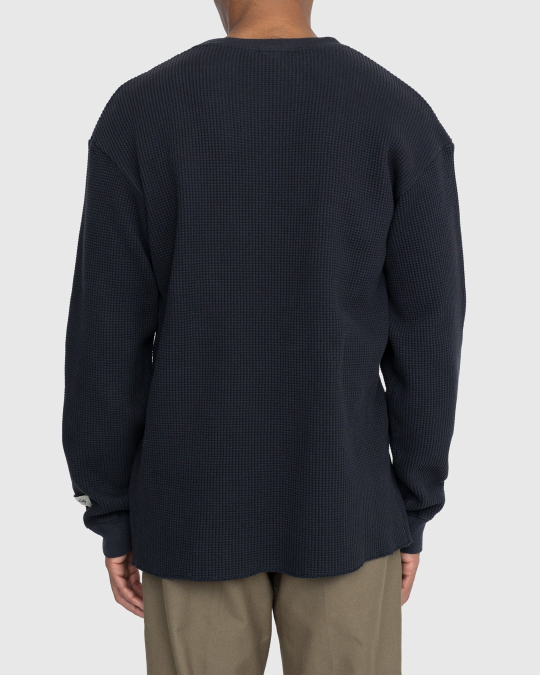 Highsnobiety – Thermal Crew Black - Sweats - Black - Image 4