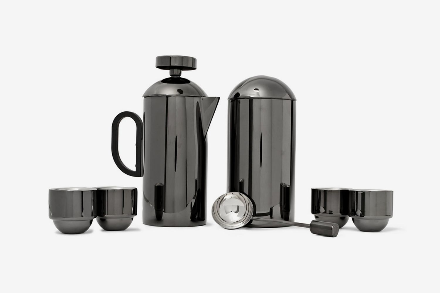 Brew Coated Cafetiere Set