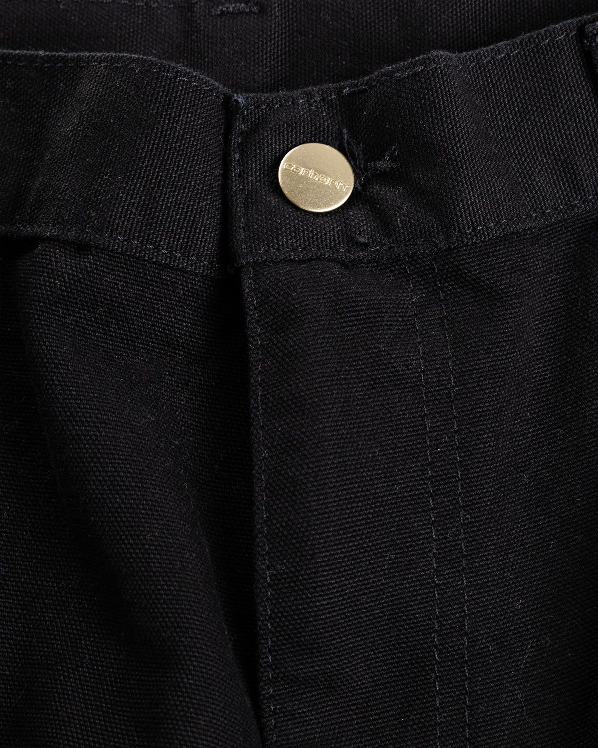 Carhartt WIP – Double Knee Short Rinsed Black - Shorts - Black - Image 4