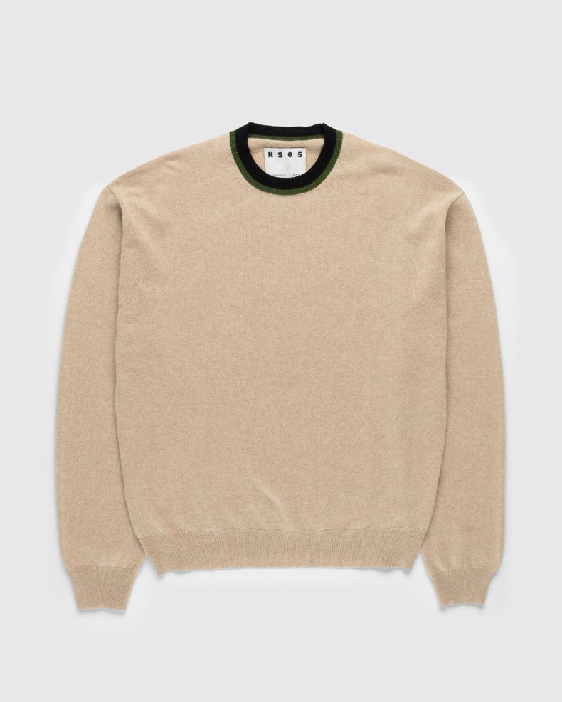 Cashmere Crew Sweater Beige