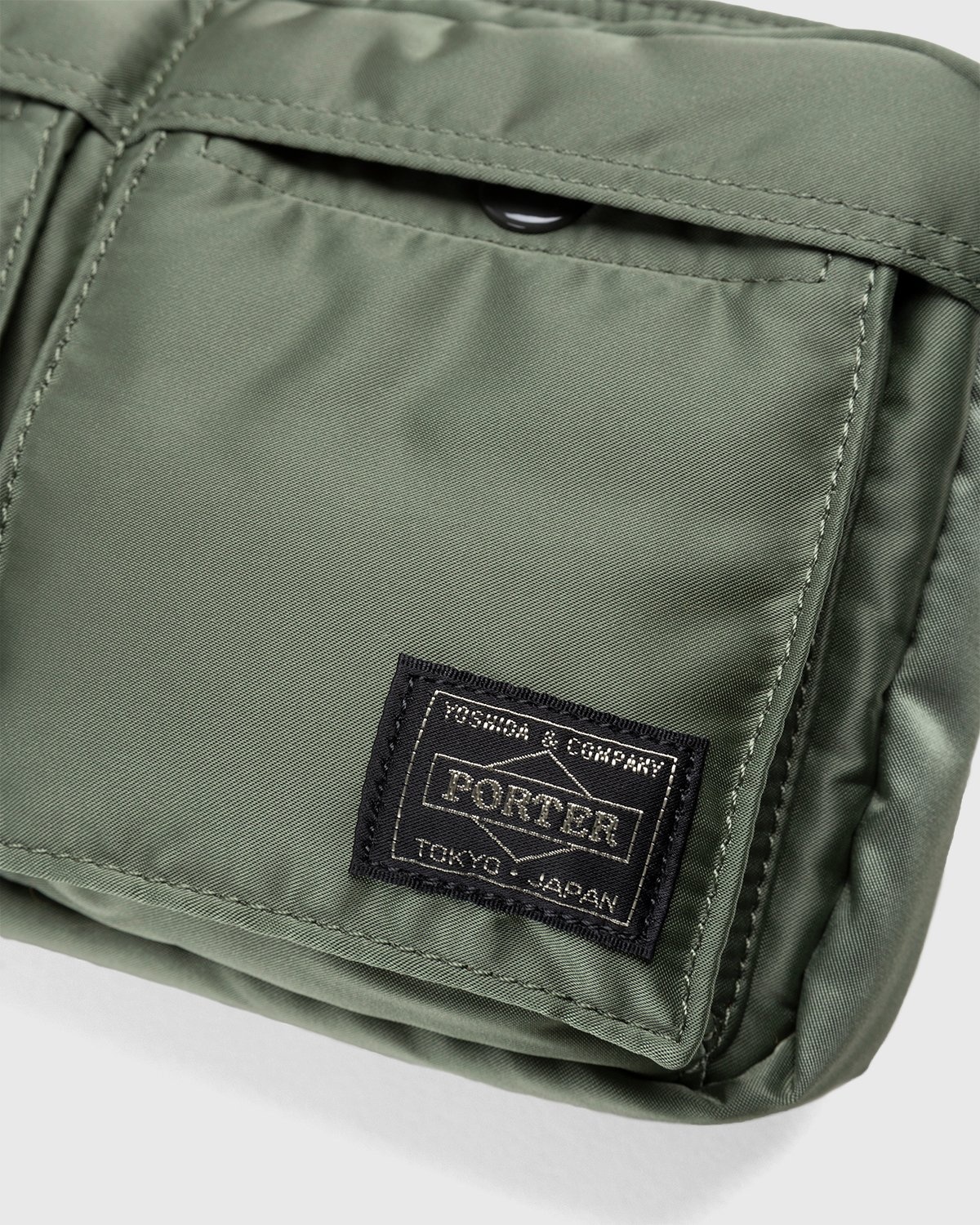 Porter-Yoshida & Co. – Tanker Shoulder Bag Sage Green - Pouches - Green - Image 6