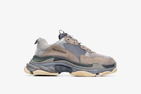 balenciaga triple s half half