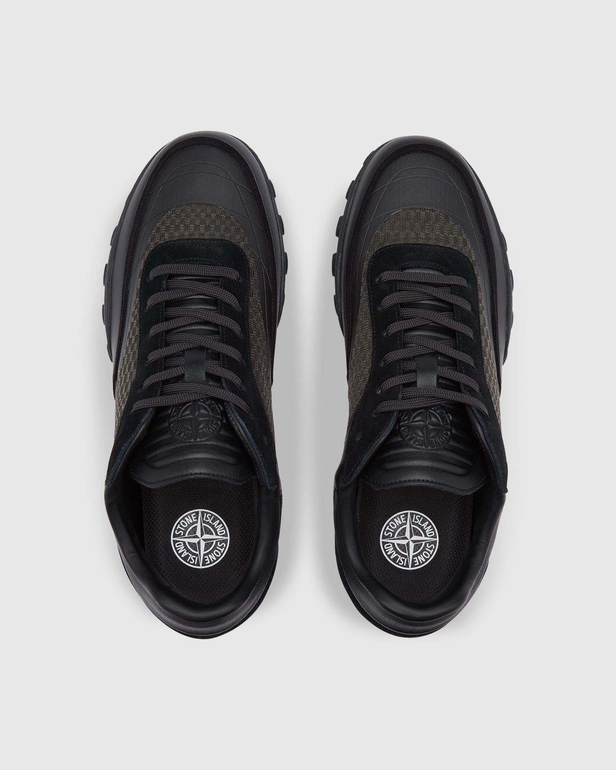 Stone Island – Football Black 78FWS022 - Sneakers - Black - Image 4