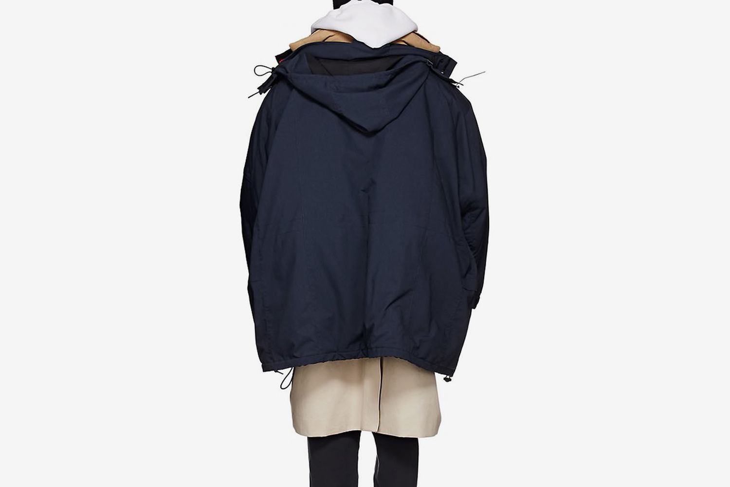 Layered Oversized Parka