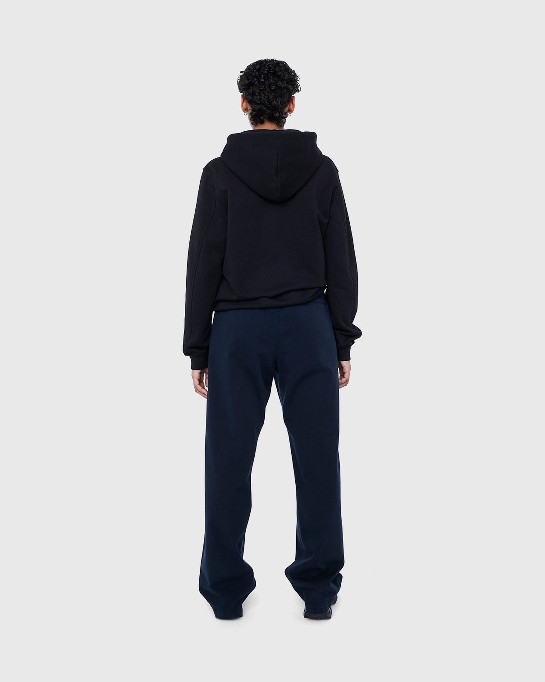 Dries van Noten – Hallom Cotton Hoodie Black - Sweats - Black - Image 7