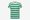 Logo Detail Striped Cotton T-Shirt