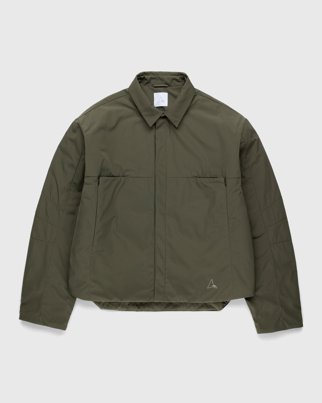 ROA – Padded Overshirt Green - Outerwear - Green - Image 1