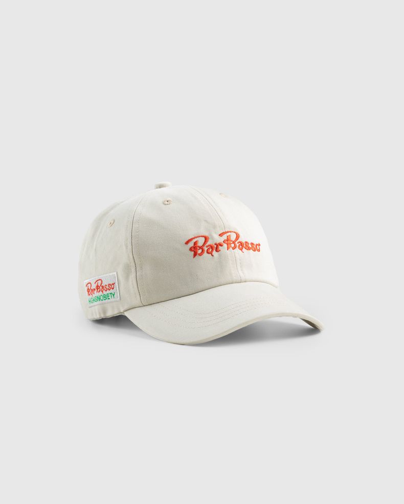 Bar Basso x Highsnobiety – Logo Cap Eggshell