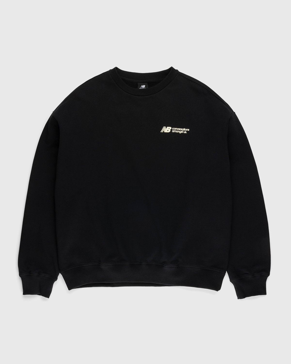 New Balance – Conversations Amongst Us Crew Black - Sweats - Black - Image 2
