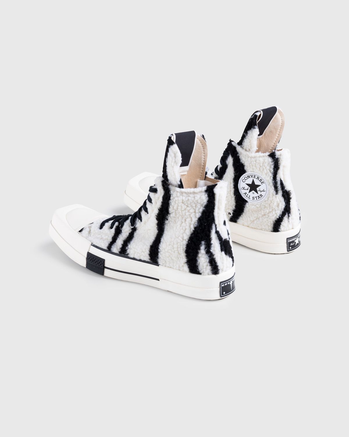 Converse x DRKSHDW – TURBODRK Chuck 70 White/Black/Egret - High Top Sneakers - White - Image 4