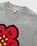 Kenzo – Boke Flower Merino Wool Sweater Middle Grey - Crewnecks - Grey - Image 4