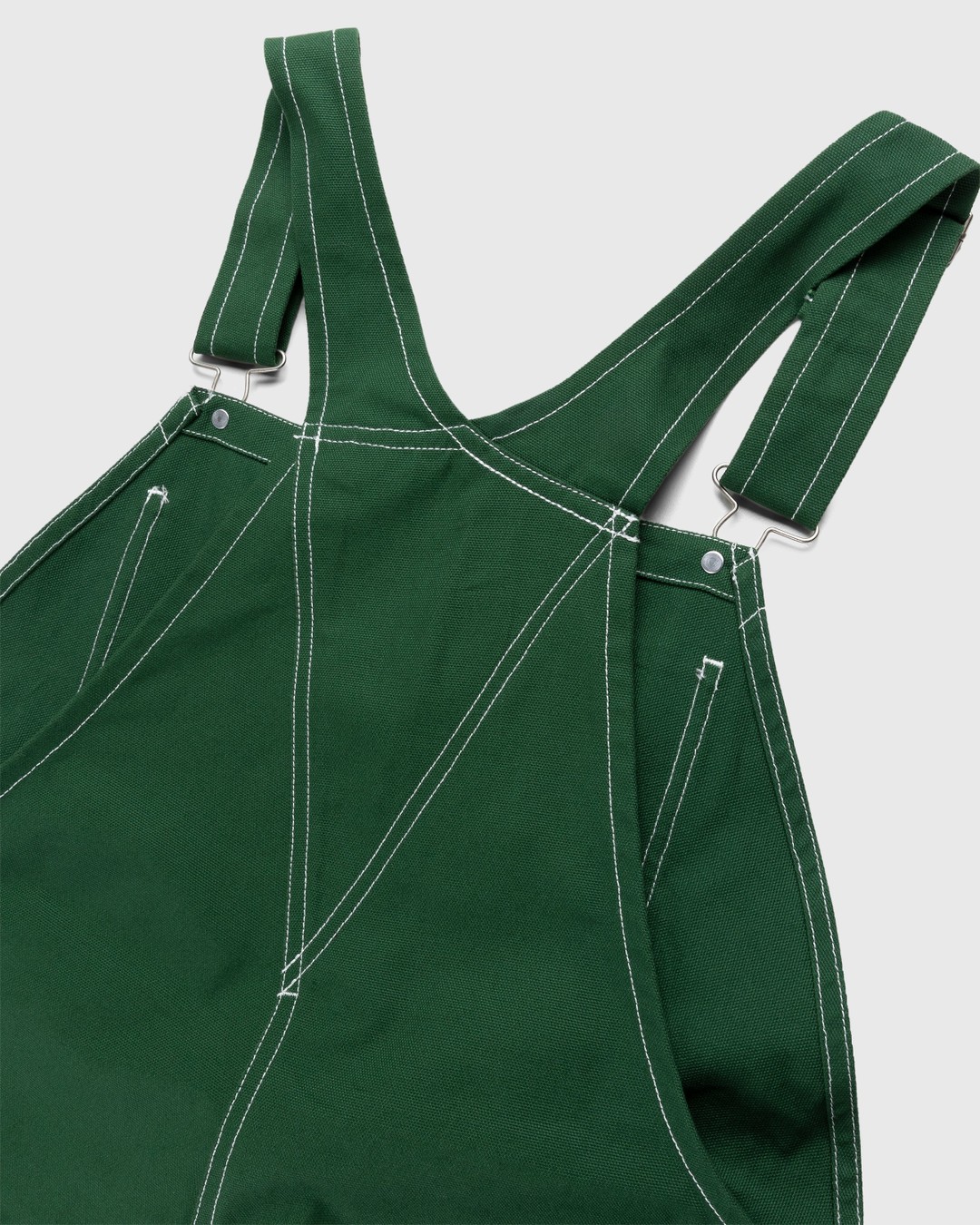 RUF x Highsnobiety – Cotton Overalls Green - Pants - Green - Image 4
