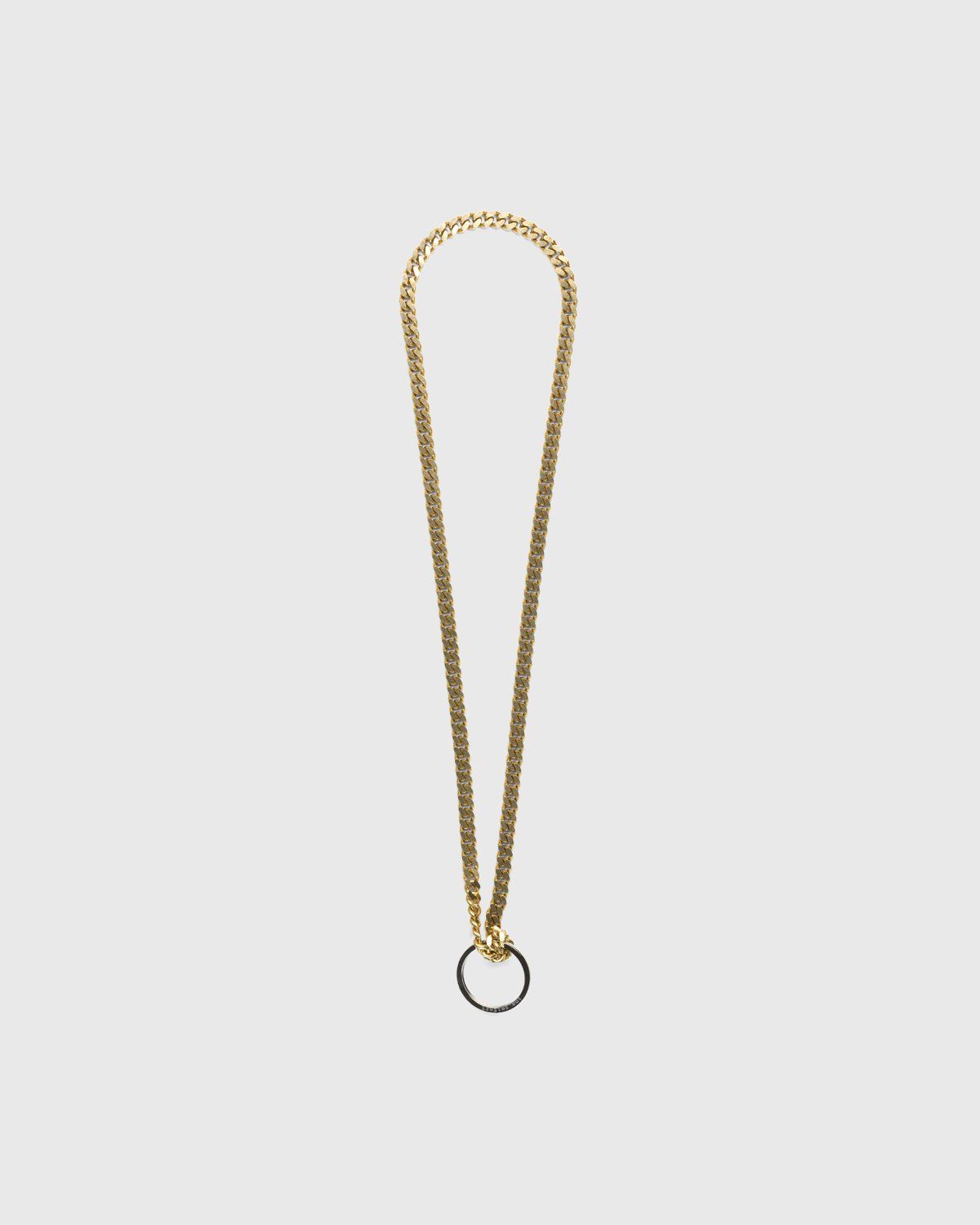 Ina Seifart – Keychain Panzer Long Brass - Keychains - Gold - Image 1