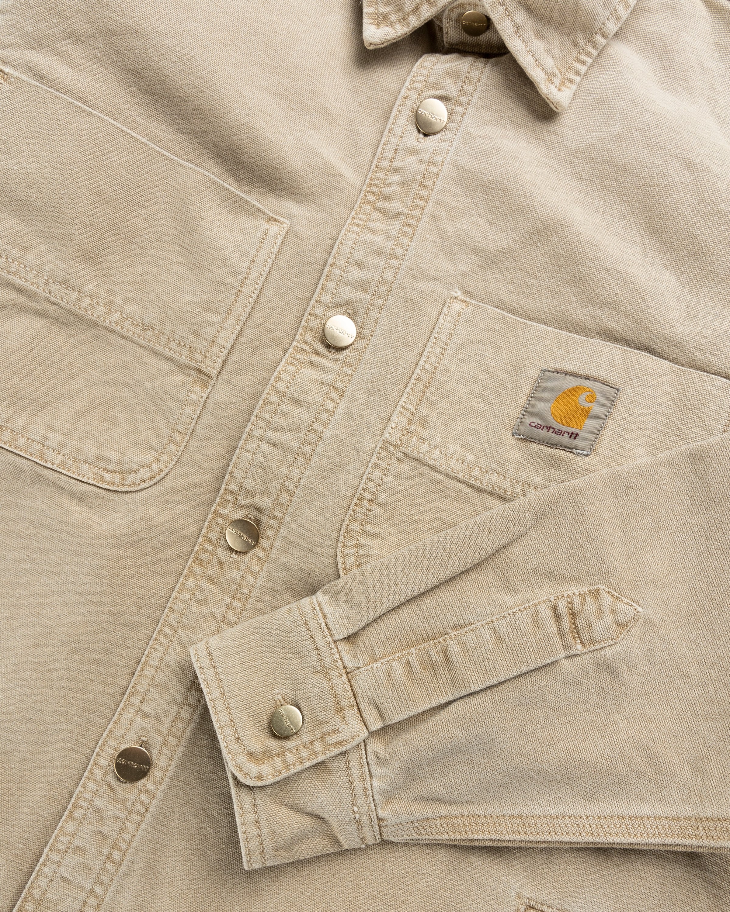 Carhartt WIP – Glenn Shirt Jacket Dusty Hamilton Brown - Shirts - Brown - Image 4
