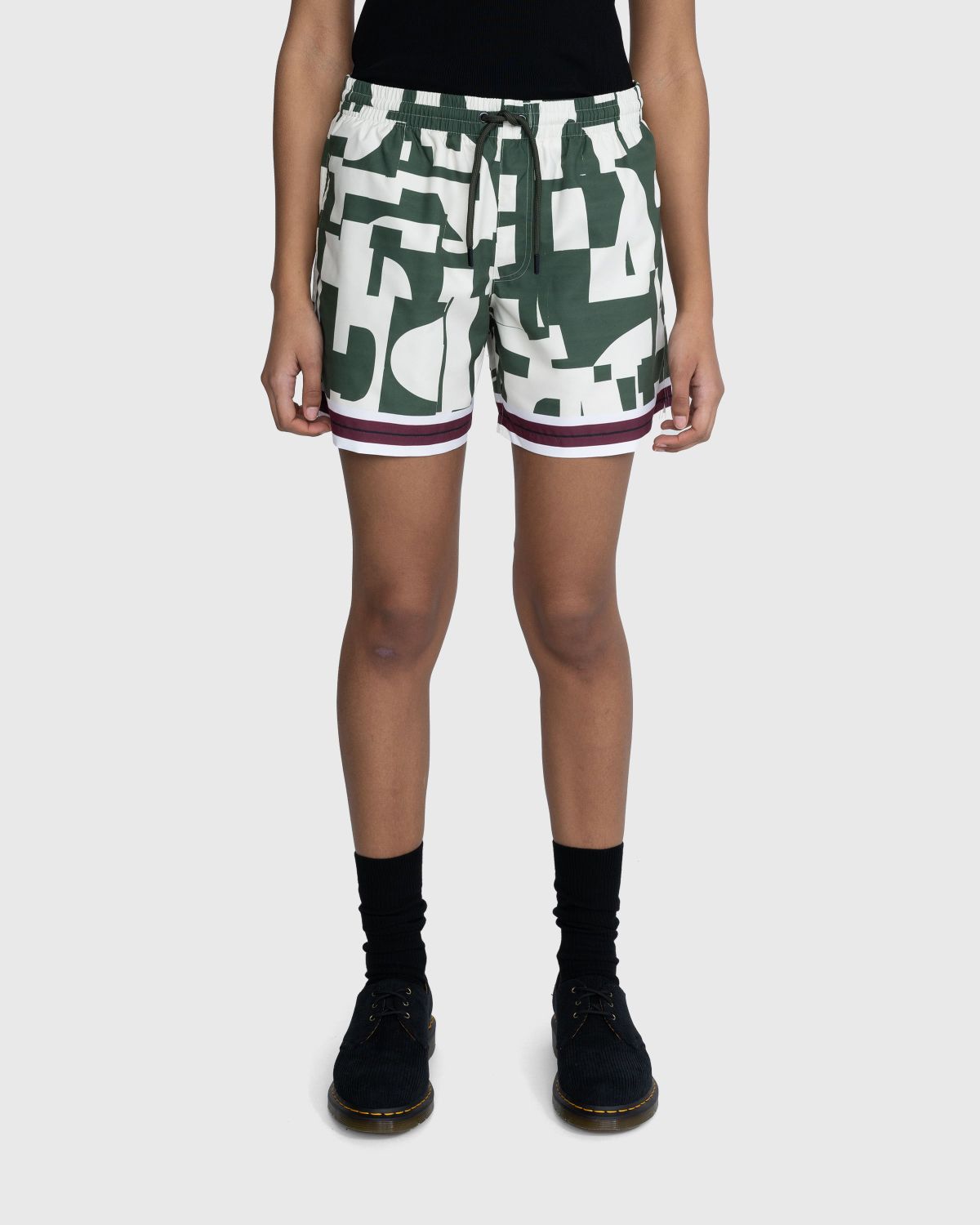 Dries van Noten – Phibbs Swim Shorts Dessin C - Swimwear - Green - Image 2