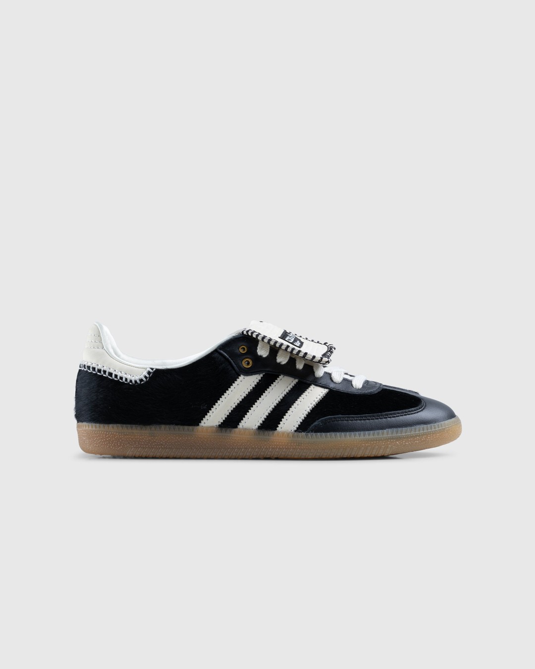 Adidas x Wales Bonner – Pony Tonal Samba Core Black/Cream White - Sneakers - Black - Image 1