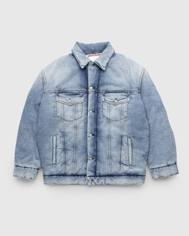 Oversized Fit Denim Jacket Light Blue