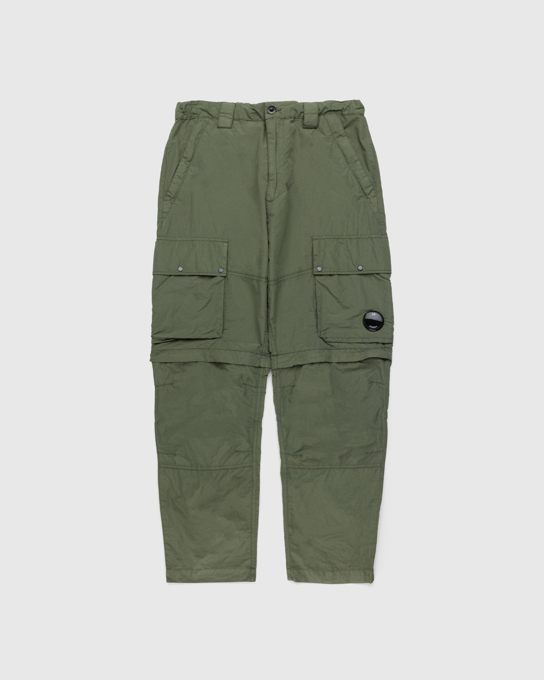 Cargo pants with zipper pockets top