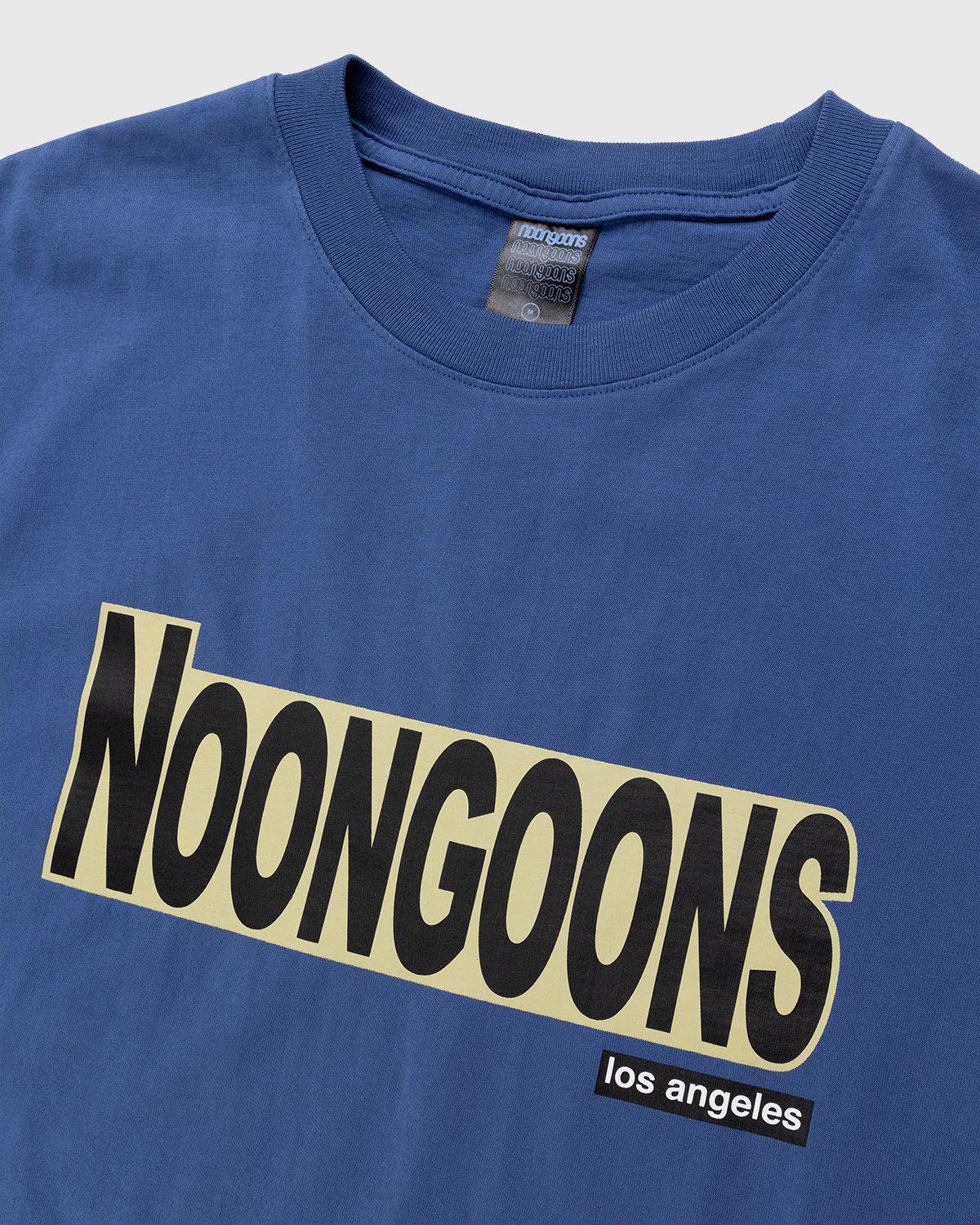 Noon Goons – My Block Tshirt Navy - Tops - Blue - Image 3