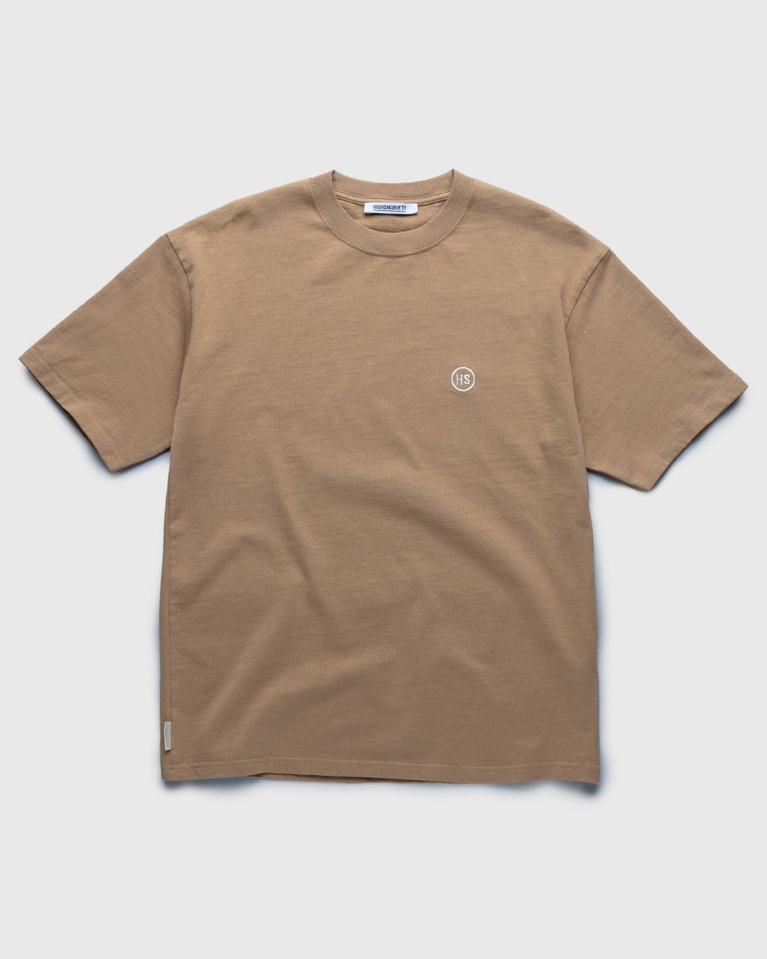 Highsnobiety – T-Shirt Cork - Tops - Beige - Image 1