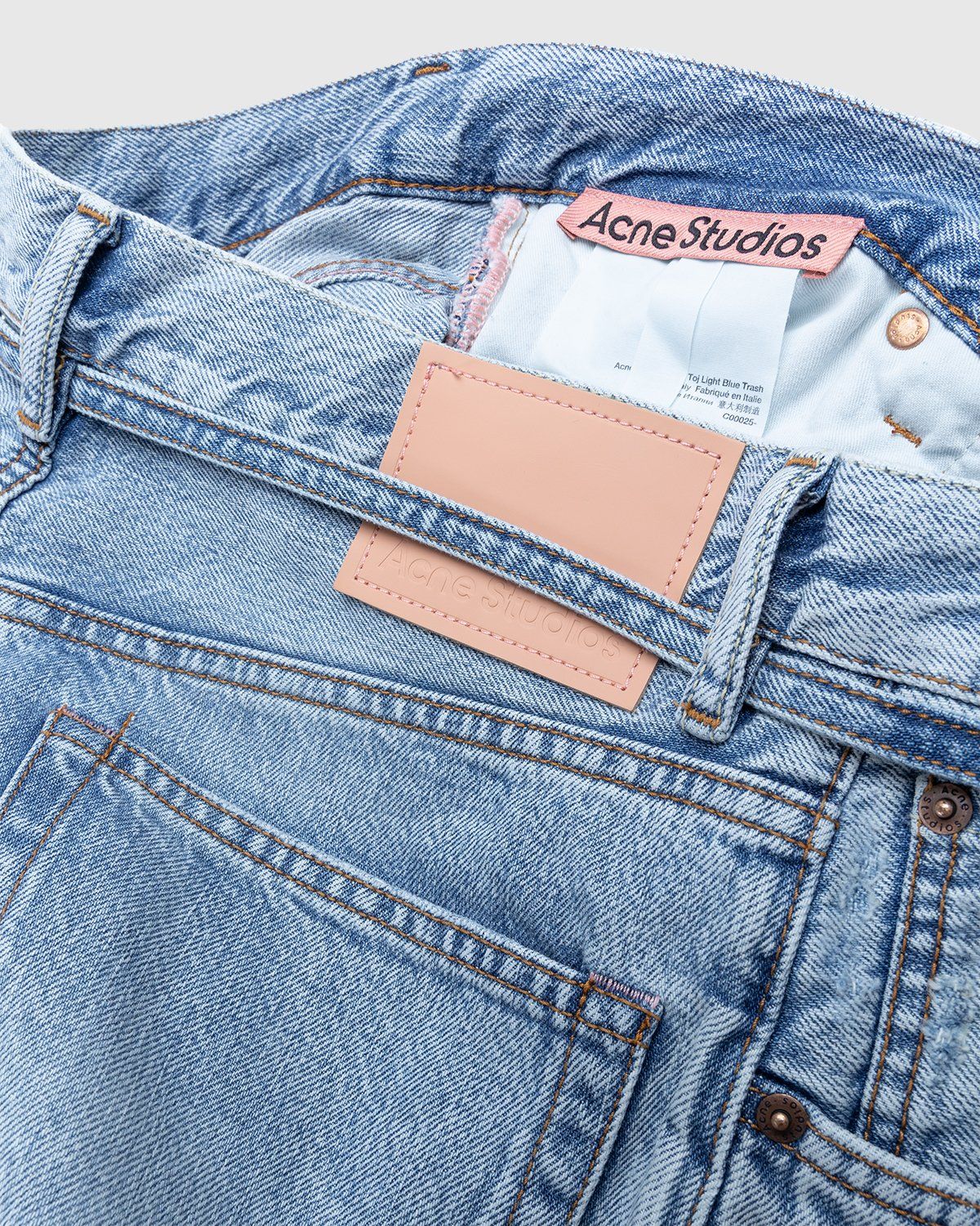 Acne Studios – Loose Fit Jeans Blue | Highsnobiety Shop
