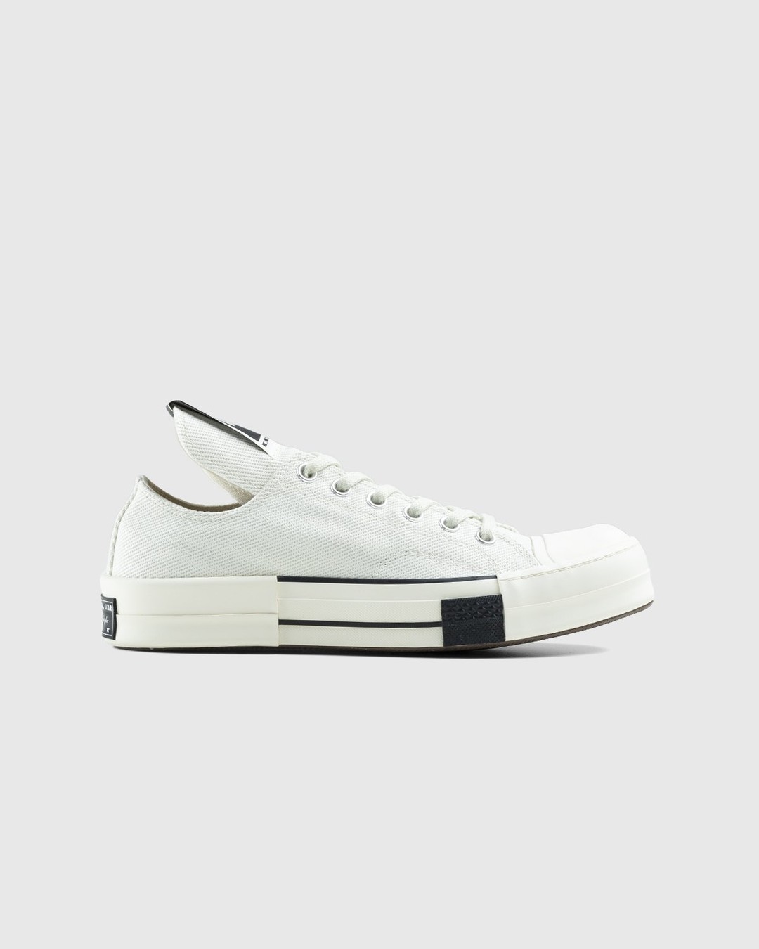 Converse x Rick Owens – DRKSTAR Chuck 70 Ox Lily White/Egret/Black - Sneakers - White - Image 1