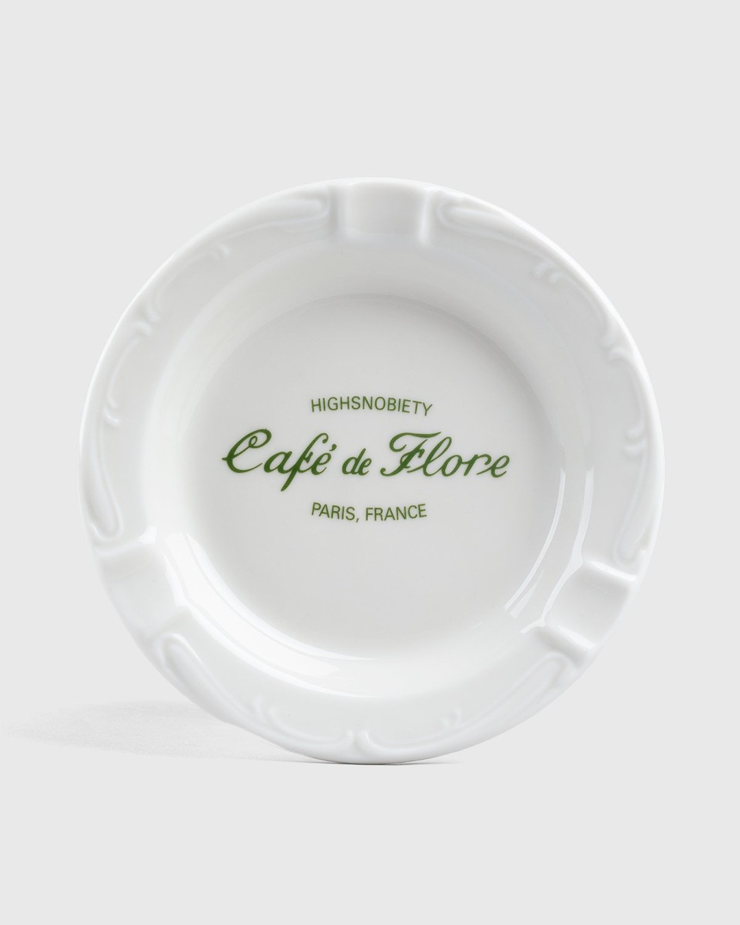 Highsnobiety – Café De Flore Ash Tray - Ceramics - White - Image 1