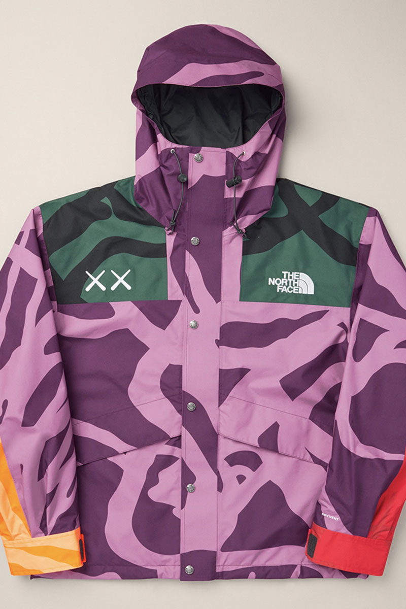 kaws the north face tnf collab collection lookbook price release date info buy web store resale nuptse fleece xx