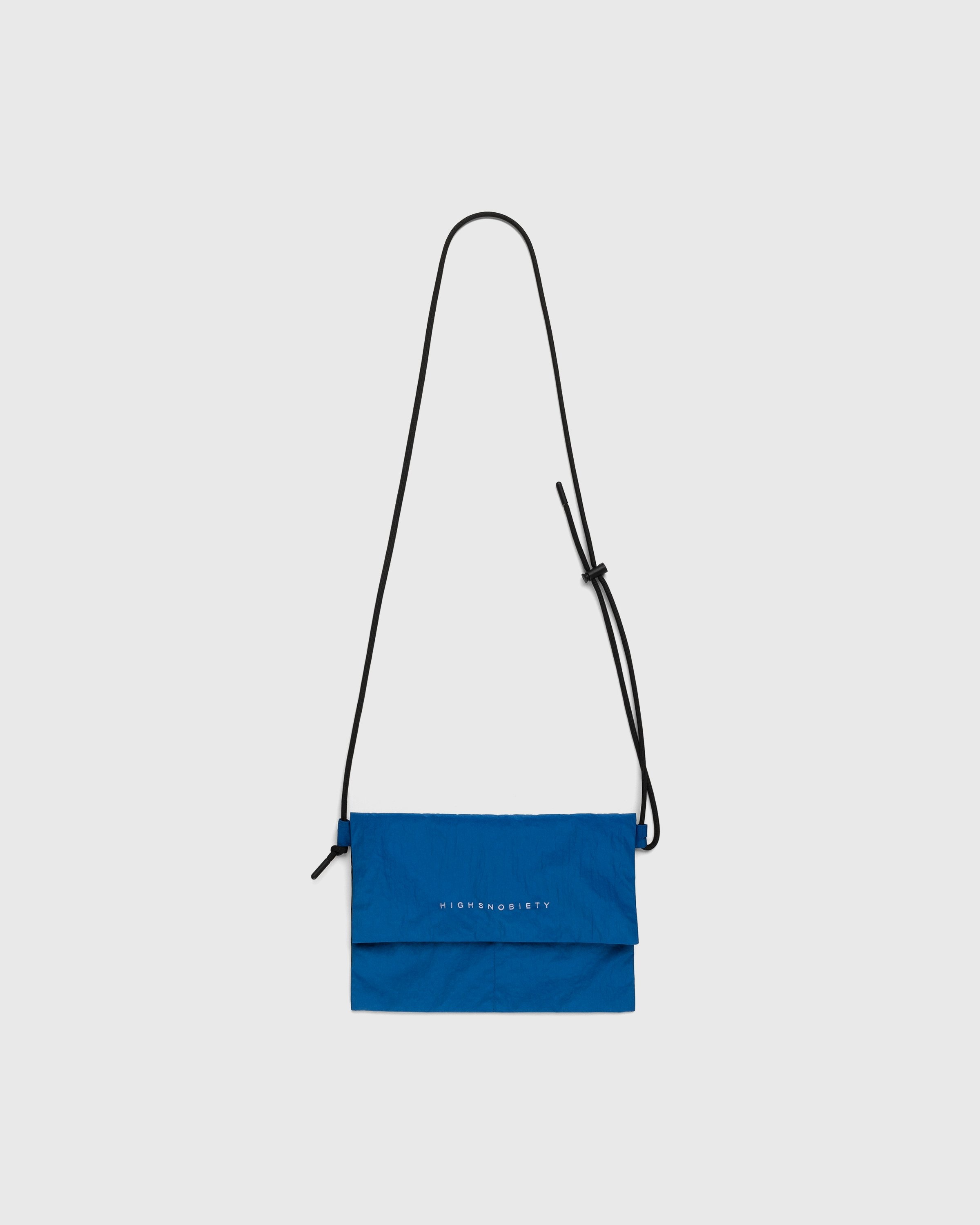 Highsnobiety – Nylon Side Bag Cobalt Blue - Pouches - Blue - Image 1
