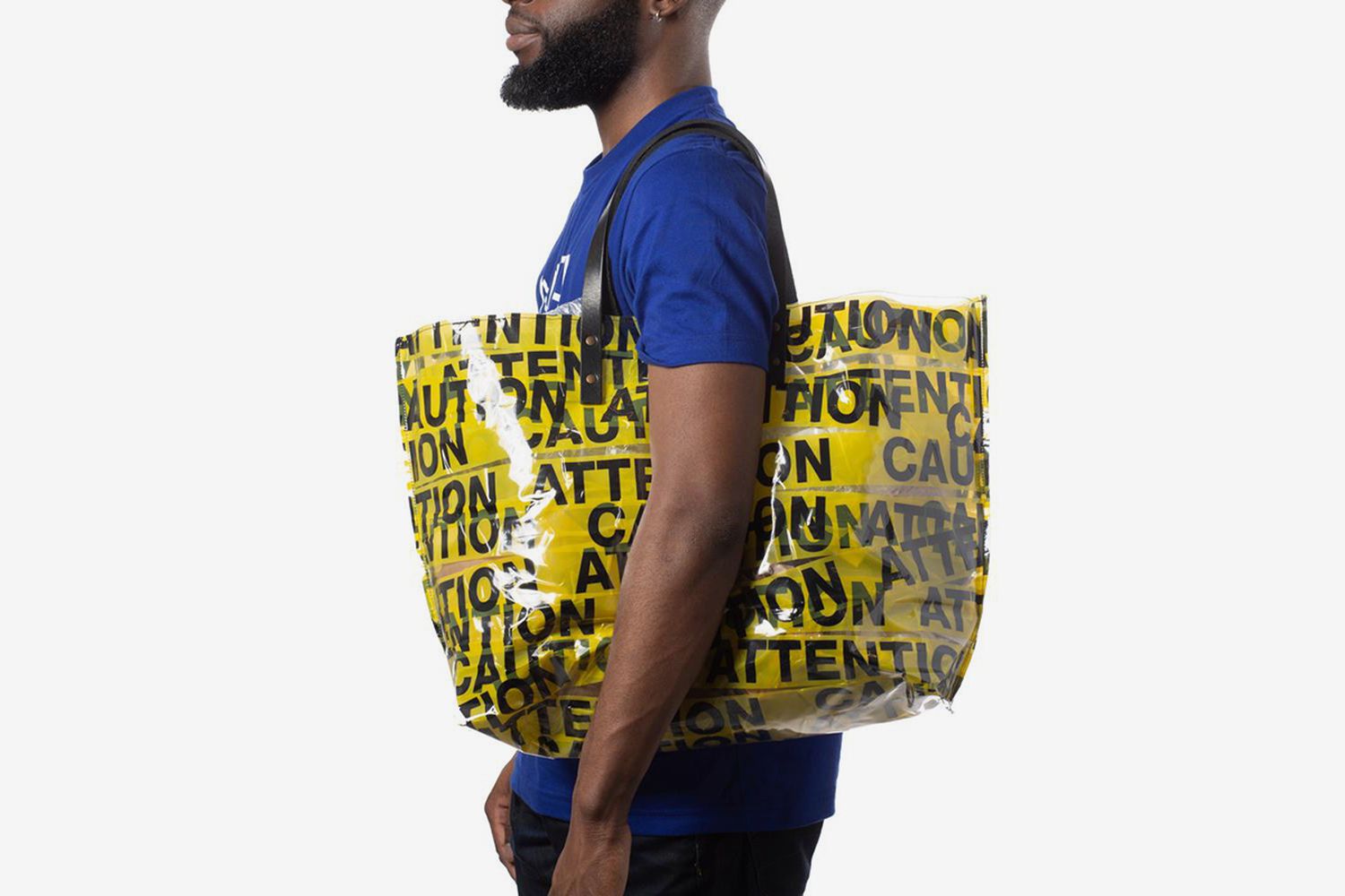 Caution and Attention Tote - Gusset