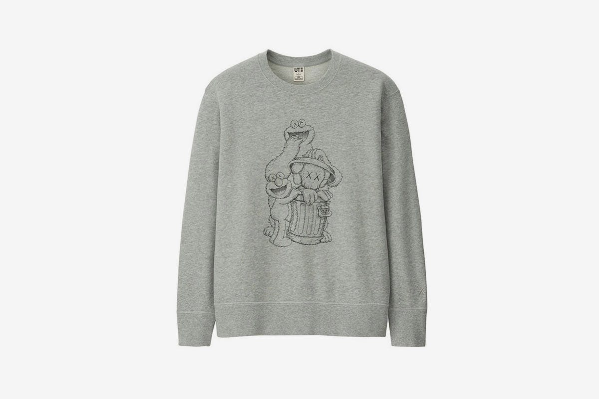 kaws sesame street uniqlo fw18 collection