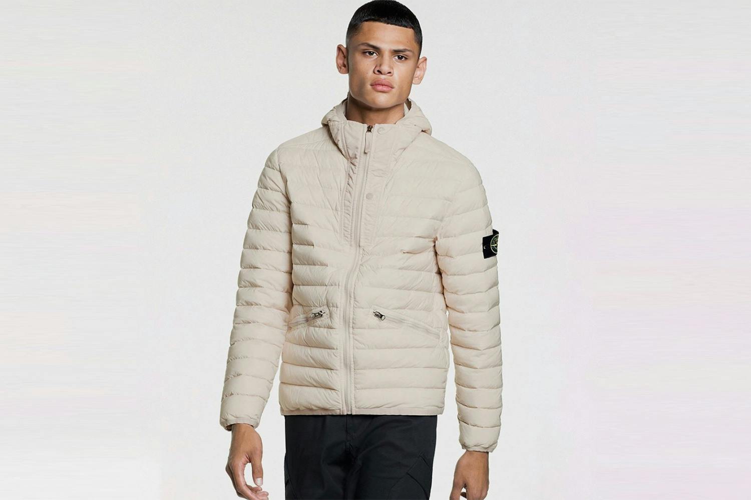Stone island stone island loom woven zip jacket shop