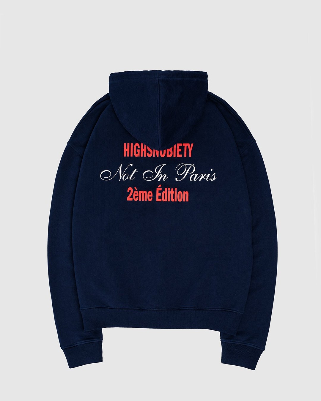 Highsnobiety – Not In Paris Eiffel Tower Hoodie Navy - Sweats - Blue - Image 1