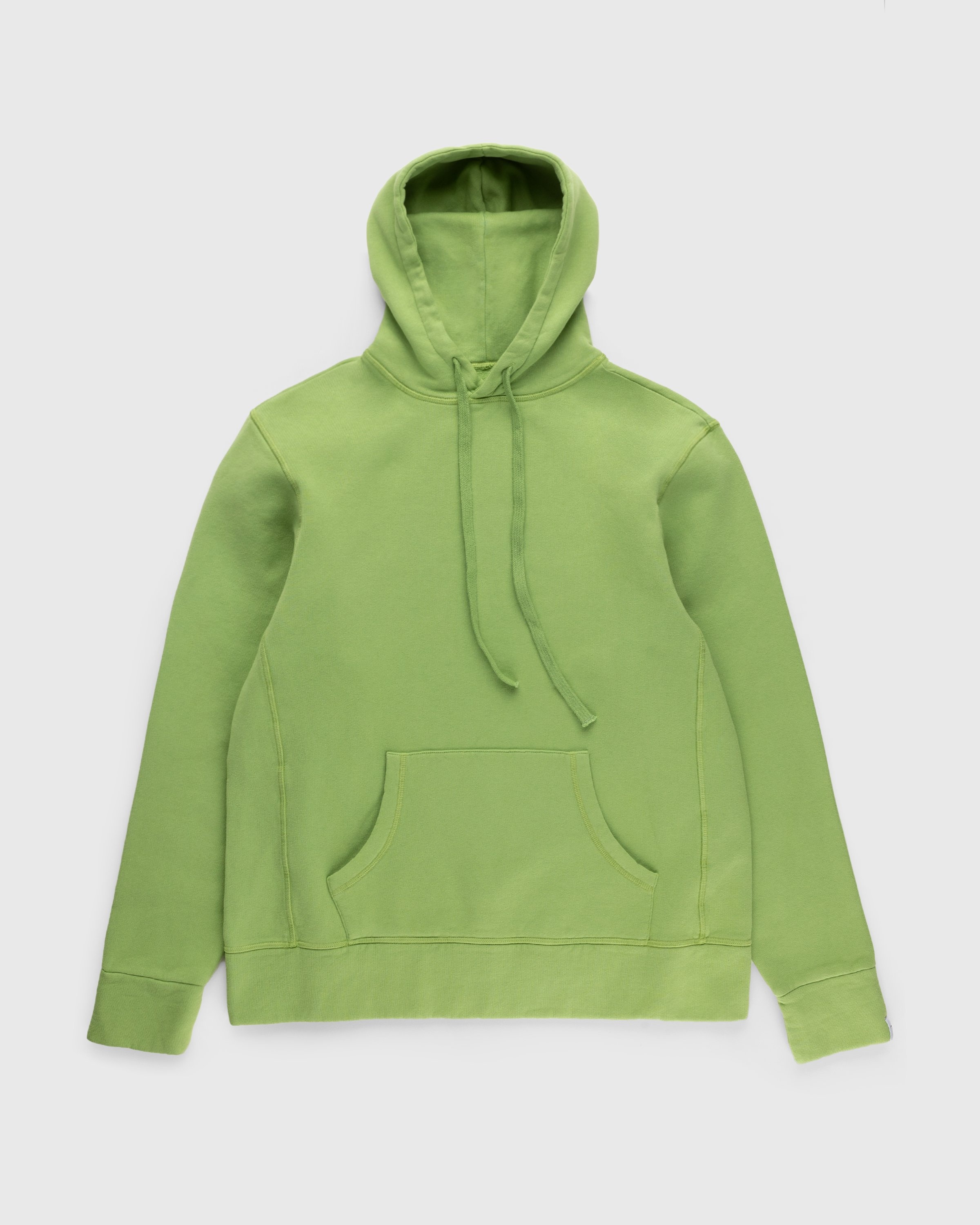 Winnie New York – Cotton Fleece Hoodie Green - Sweats - Green - Image 1