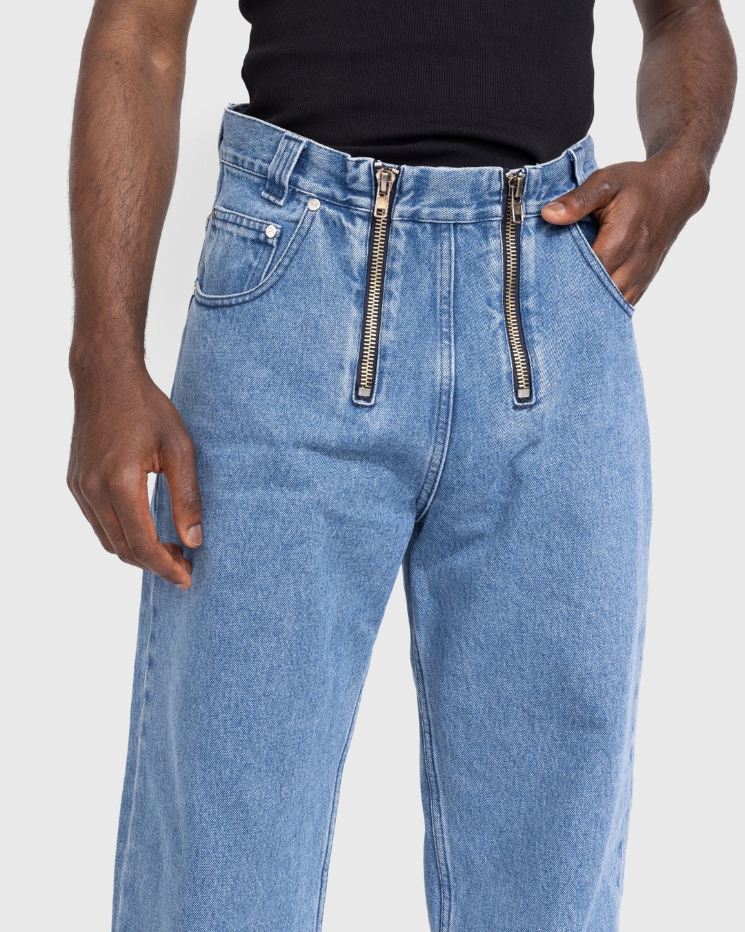 GmbH – Cyrus Denim Trousers Indigo Blue - Pants - Blue - Image 4