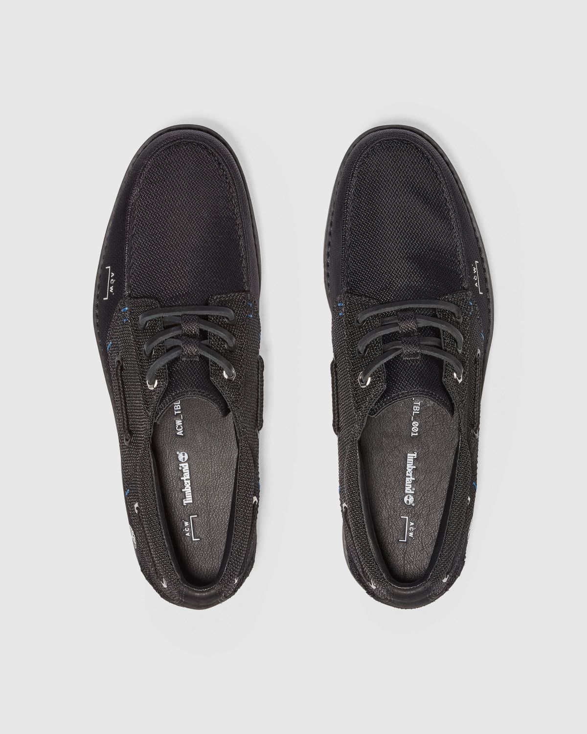 Timberland x A-Cold-Wall* – Future73 3-Eye Lug Boat Shoe Black ...