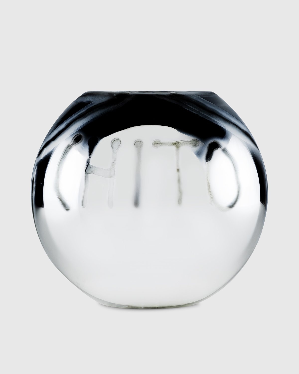 Chito x Christofle x Highsnobiety – Hand Painted Uni Vase Medium 1 - Deco - Silver - Image 2