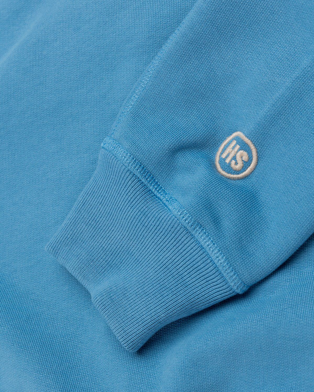 Highsnobiety – Logo Hoodie Blue - Sweats - Blue - Image 6