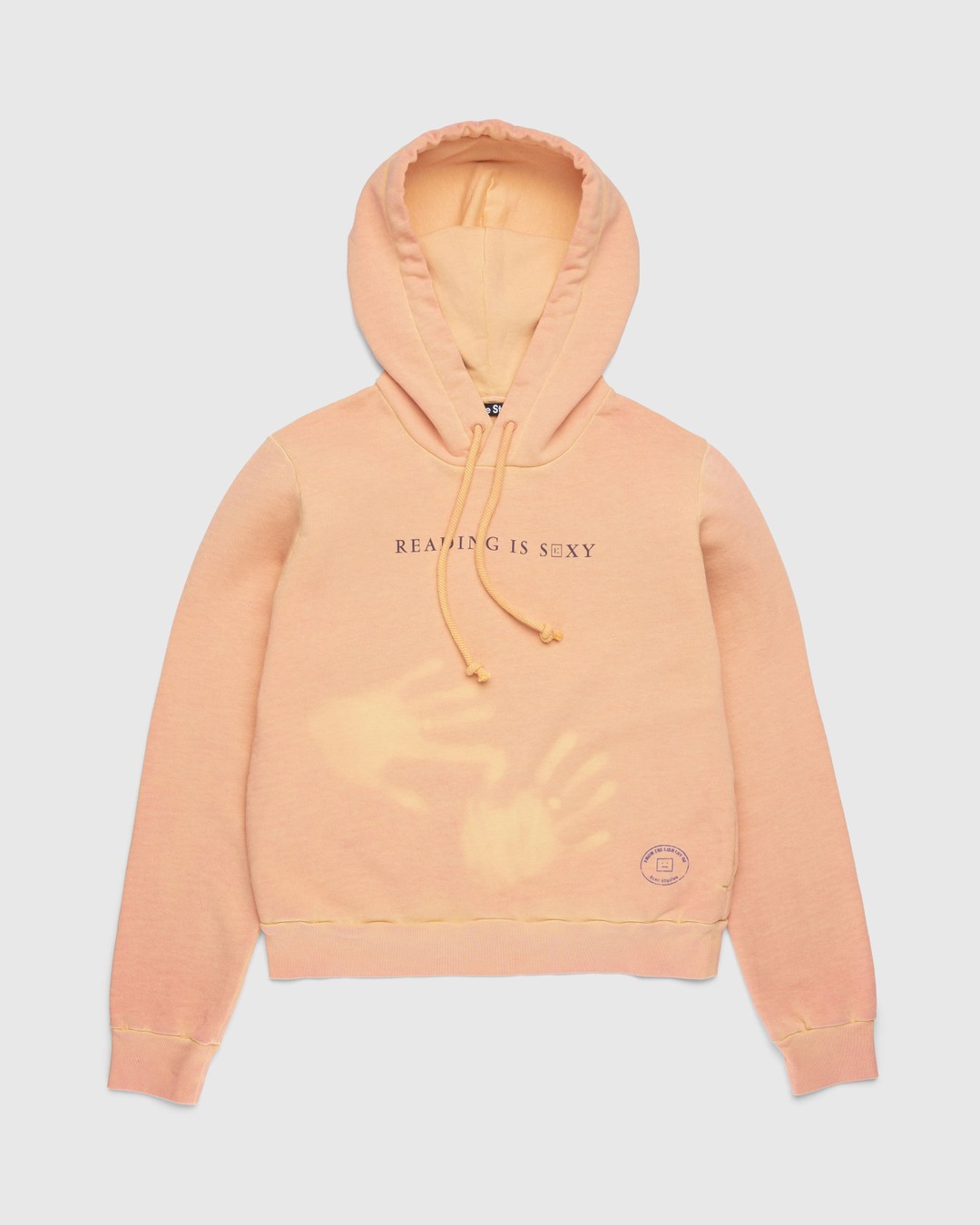 Acne Studios – Heat Reactive Hoodie Orange - Sweats - Orange - Image 1
