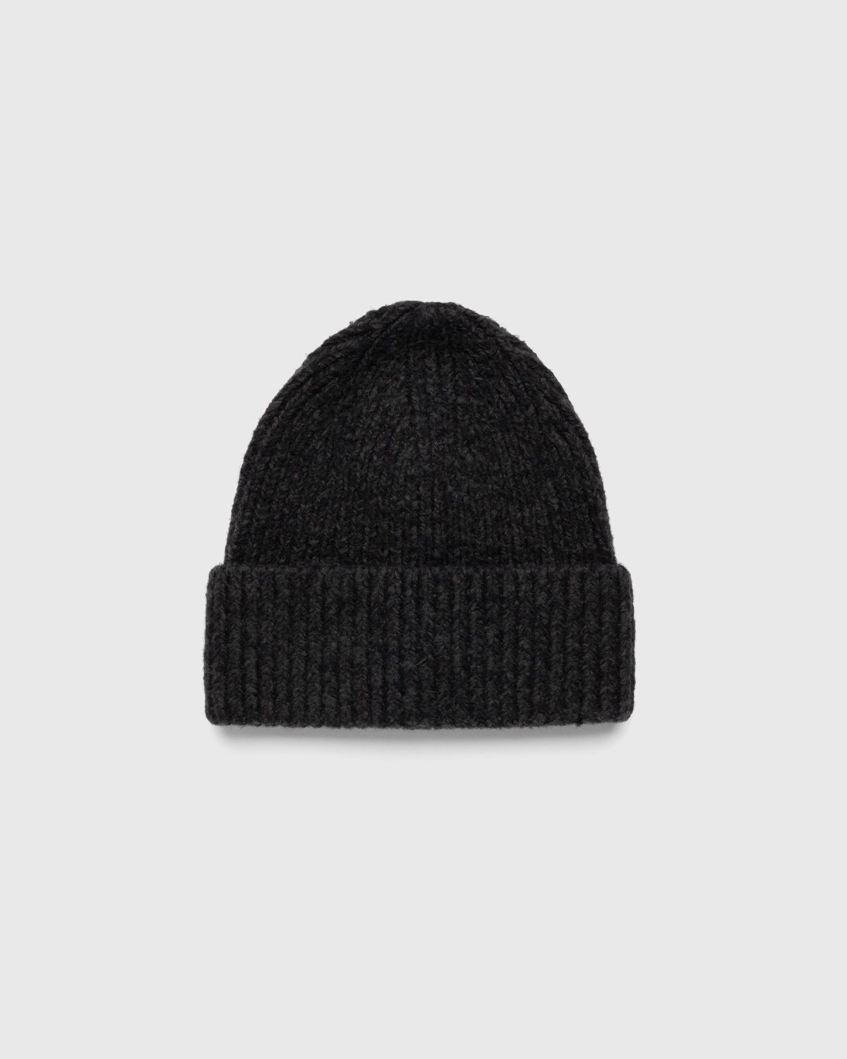 Acne Studios – Ribbed Wool Beanie Grey - Hats - Grey - Image 1
