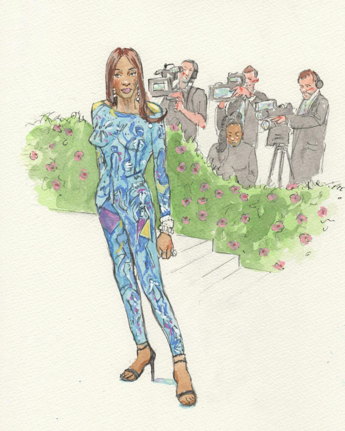 courtroom-sketch-artist-draws-fantasty-met-gala-fits-never-happened-Naomi-Campbell