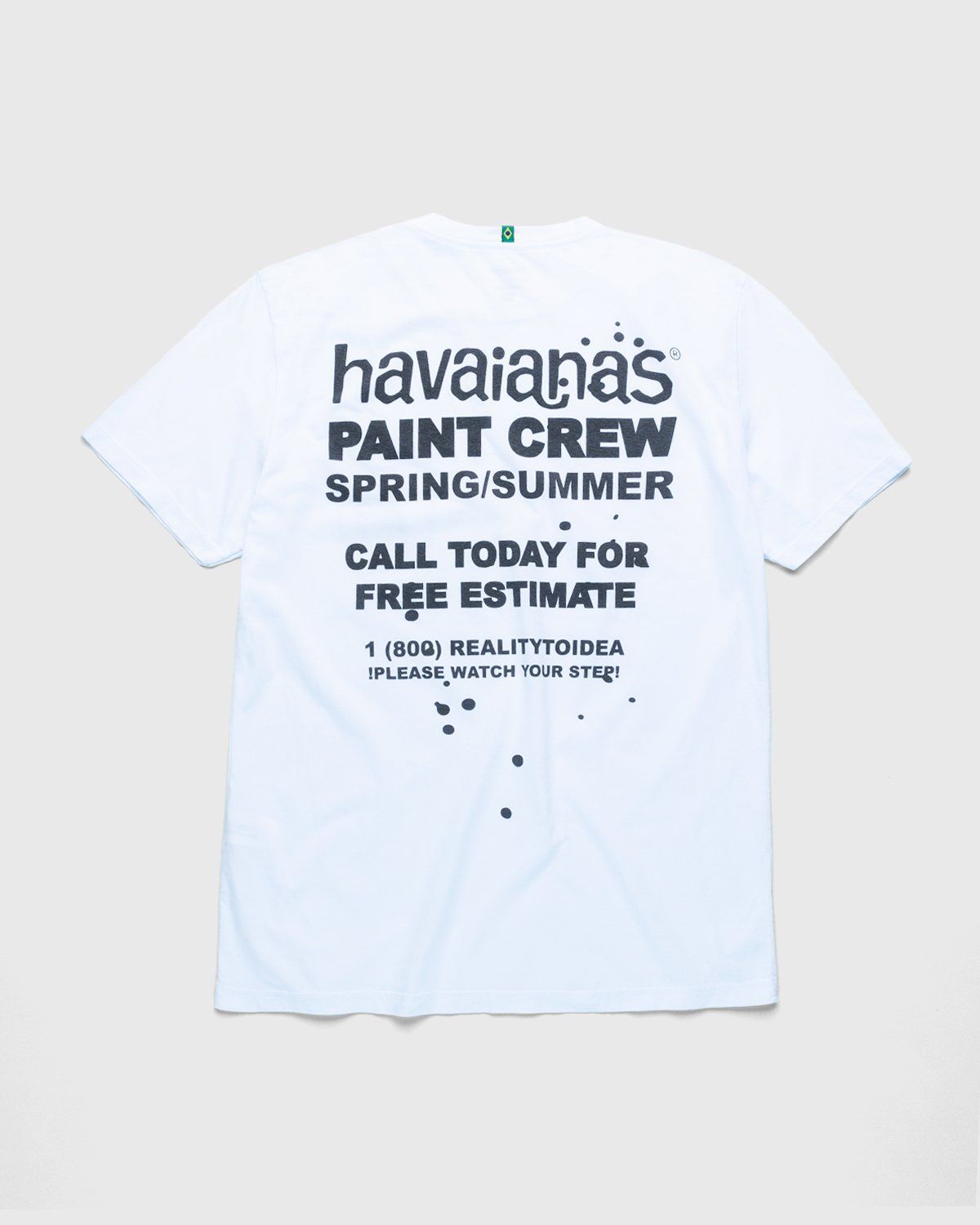 havaianas – Reality to Idea by Joshuas Vides T-Shirt White - T-shirts - White - Image 2