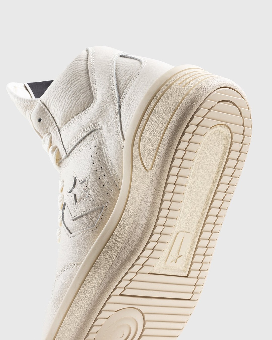 Converse x Rick Owens – TURBOWPN Egret/Egret/Cloud Cream - Sneakers - White - Image 6